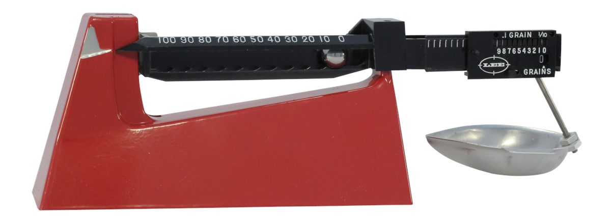 Lee Precision Safety Scale Red