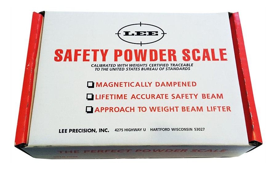 Lee Precision Safety Scale Red view 4