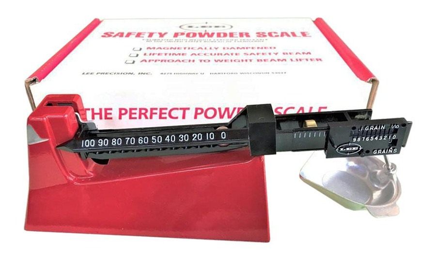 Lee Precision Safety Scale Red view 5