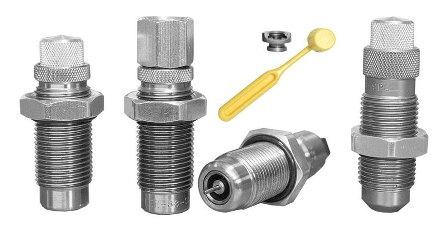 Lee Precision Preciesion 90964 Deluxe 4 Die Carbide Set, .38 Special,Silver view 3