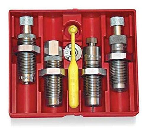 Lee Precision Preciesion 90964 Deluxe 4 Die Carbide Set, .38 Special,Silver view 4