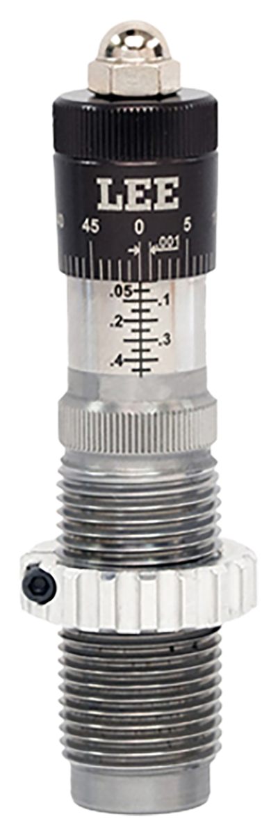 Lee Precision 92221 Micrometer Bullet Seating Die Black/Clear 308 Win Rifle