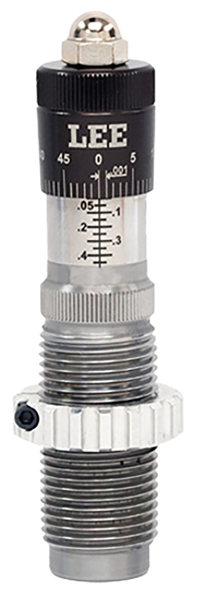 LEE Precision 92223 Micrometer Bullet Seating Die Black/Clear 6.5 Creedmoor
