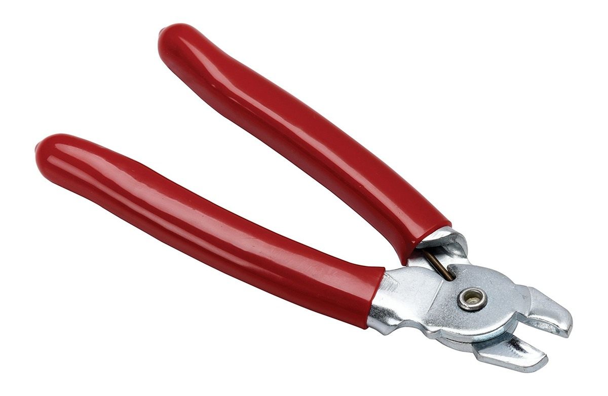 LEM Products Hog Ring Pliers, Galvanized Steel, Red