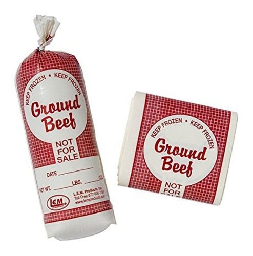 LEM 1 Ib Ground Beef Poly Bag - 25 Count view 4