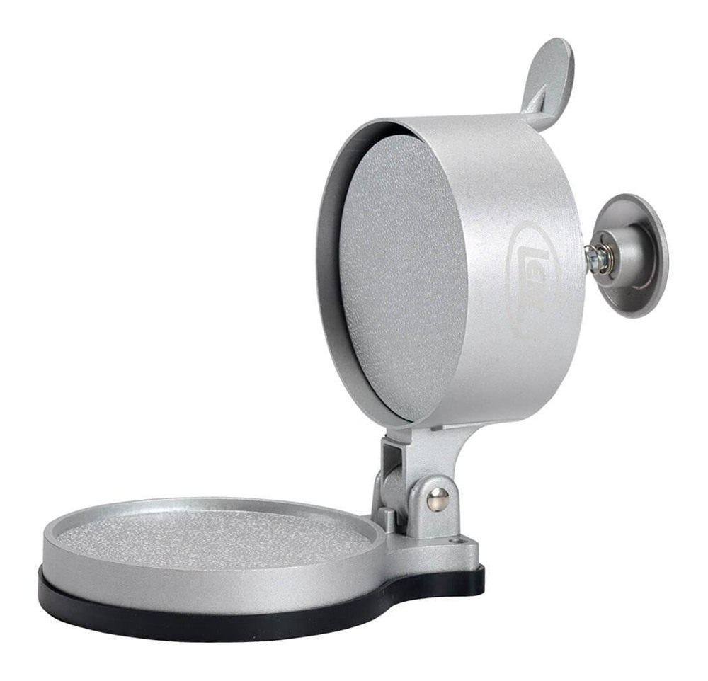 LEM Products Adjustable Burger Press, Spring-Loaded, Heavy-Duty Aluminum view 2