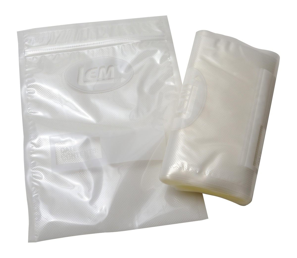 LEM Products Gallon Zipper Top Vacuum Sealer Bags, 11 x 16 Inches, Compatib