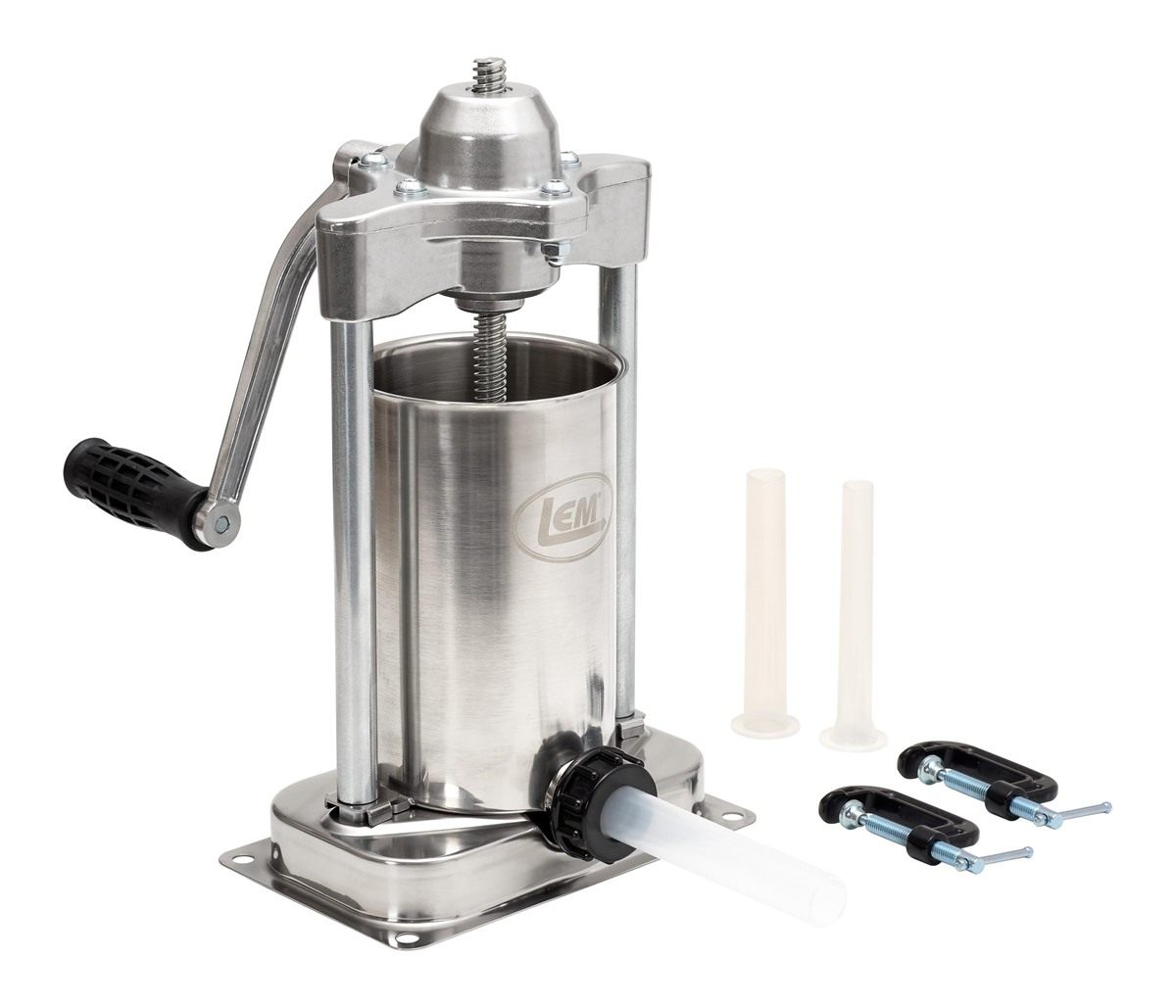 LEM Products Mighty Bite Vertical Stainless Steel 5 Pound Capacity Sausage
