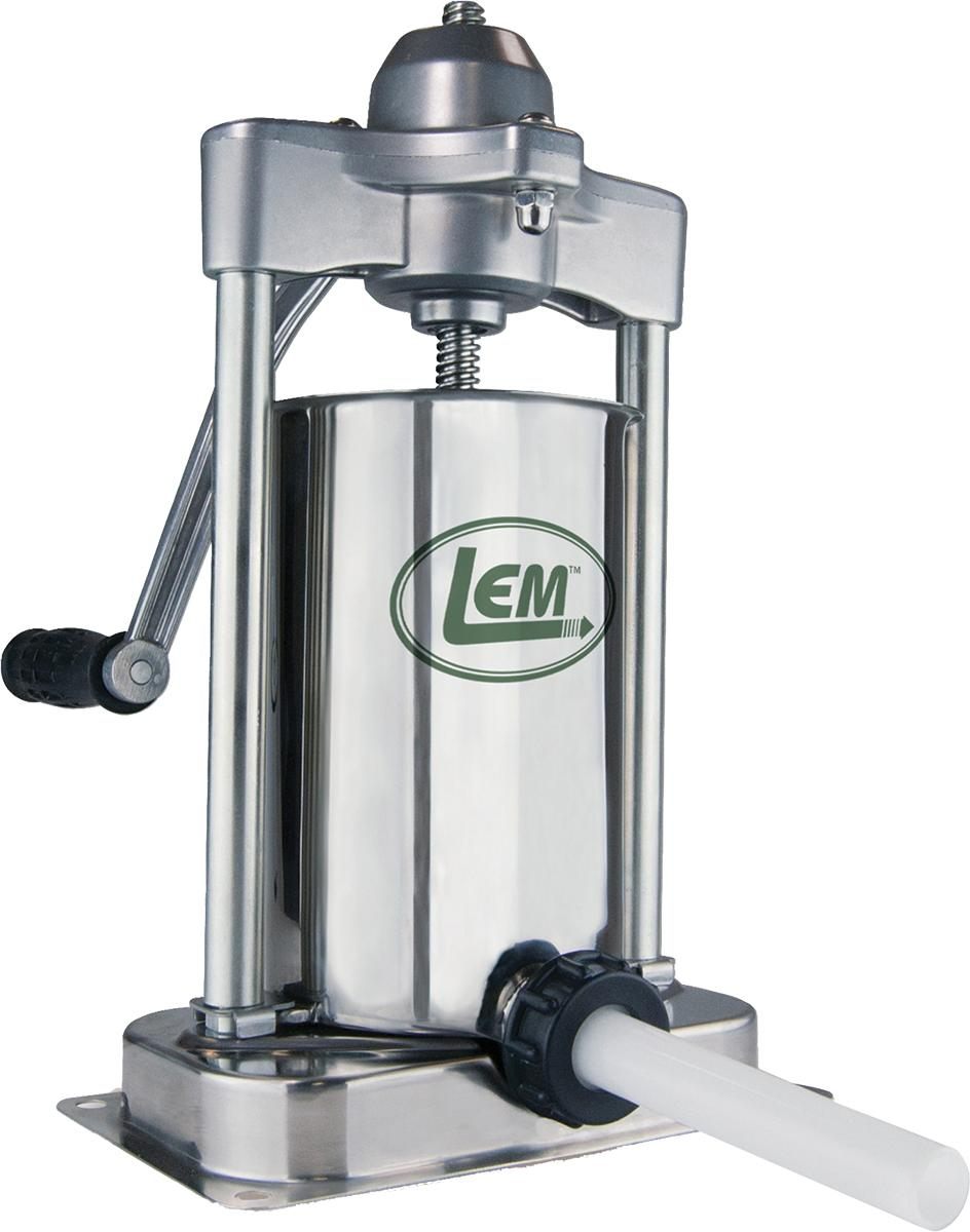 LEM Products Mighty Bite Vertical Stainless Steel 5 Pound Capacity Sausage view 5