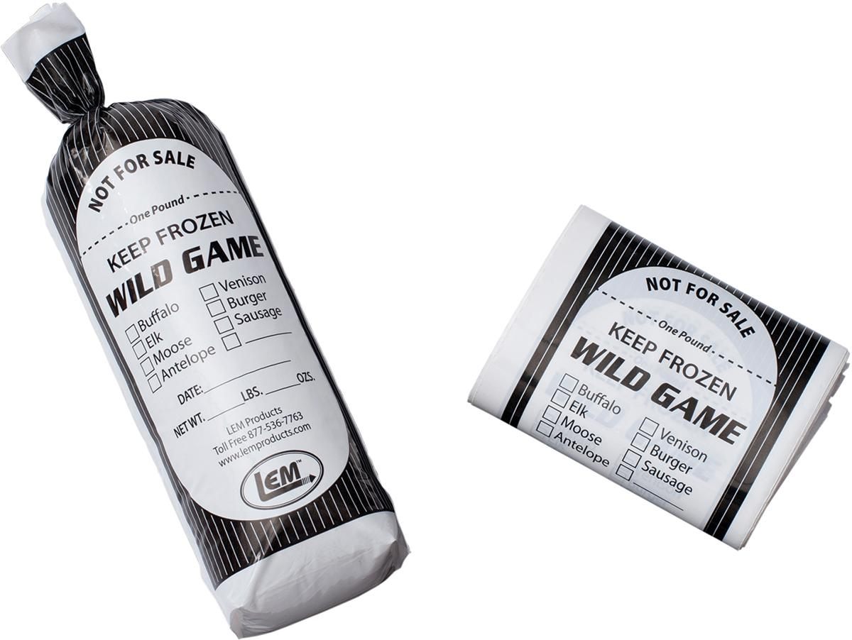 LEM Products 2 lb. Wild Game Bags - 25 count view 2