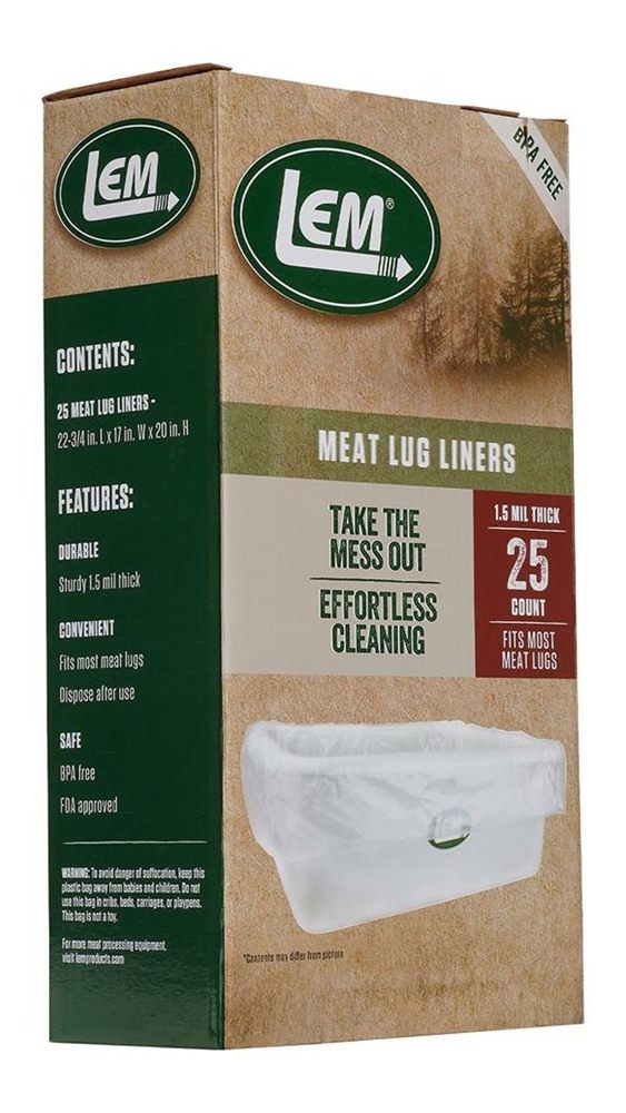 LEM Products Plastic Meat Lug Liners 25/ct view 3