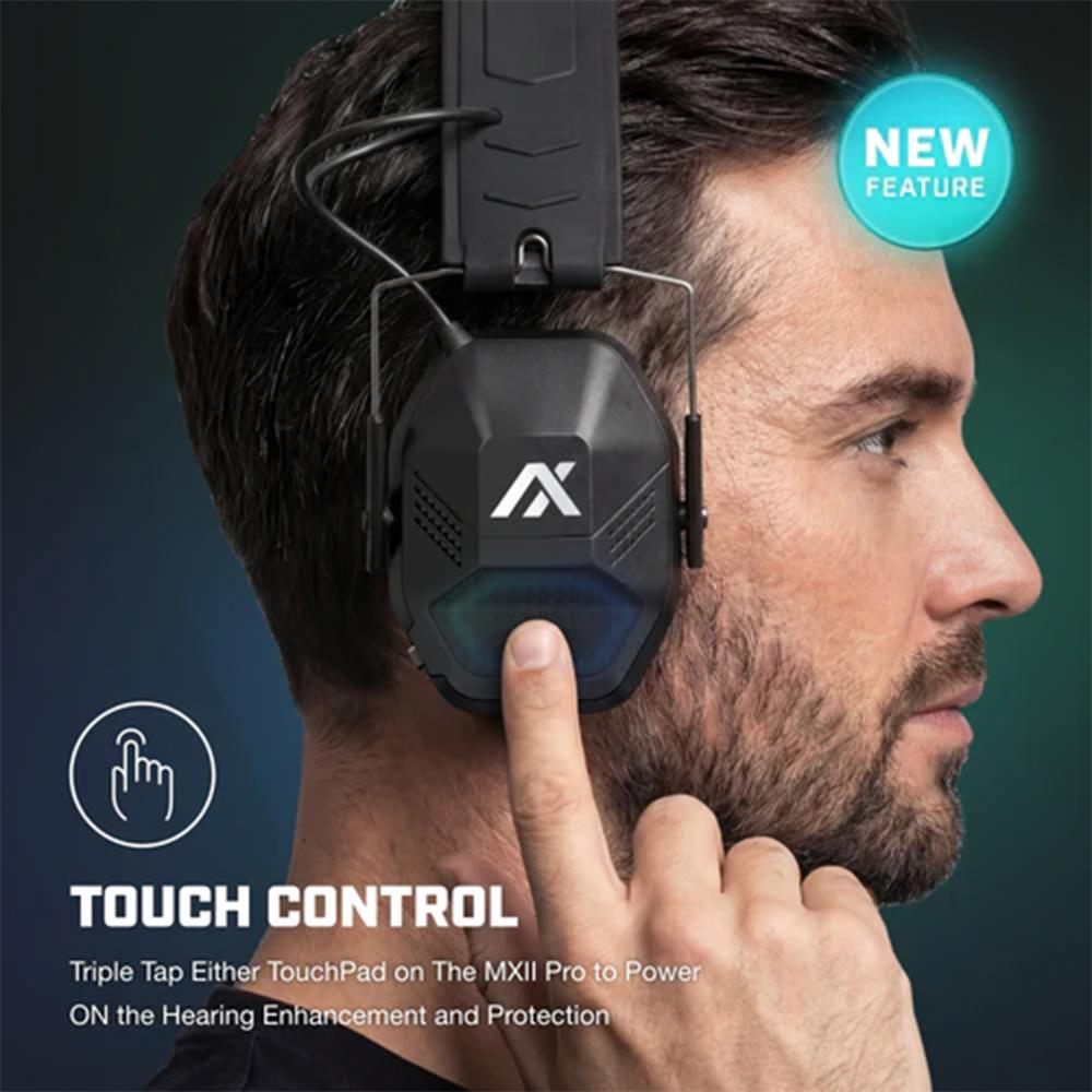 Axil MX PRO II Electronic Ear Muffs 22dB Black