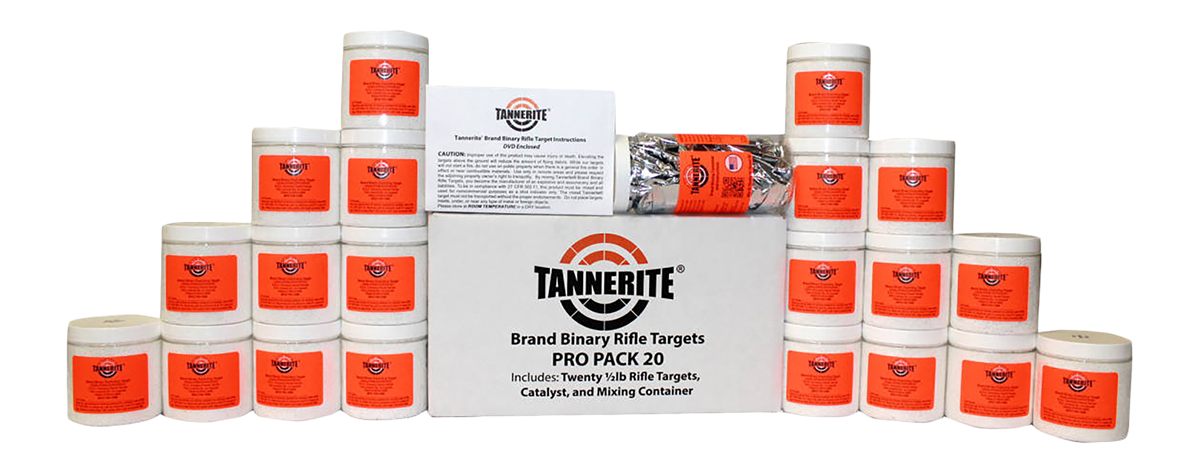 Tannerite PP20 Pro Pak Impact Enhancement Explosion White Vapor Centerfire