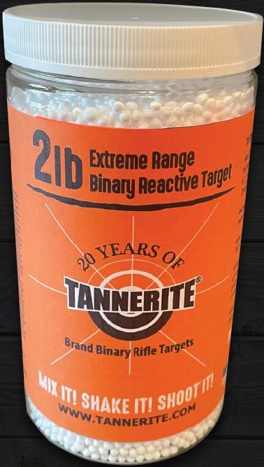Tannerite Sports 2ET 2 Pound Target Impact Enhancement Explosion White Vapo view 2