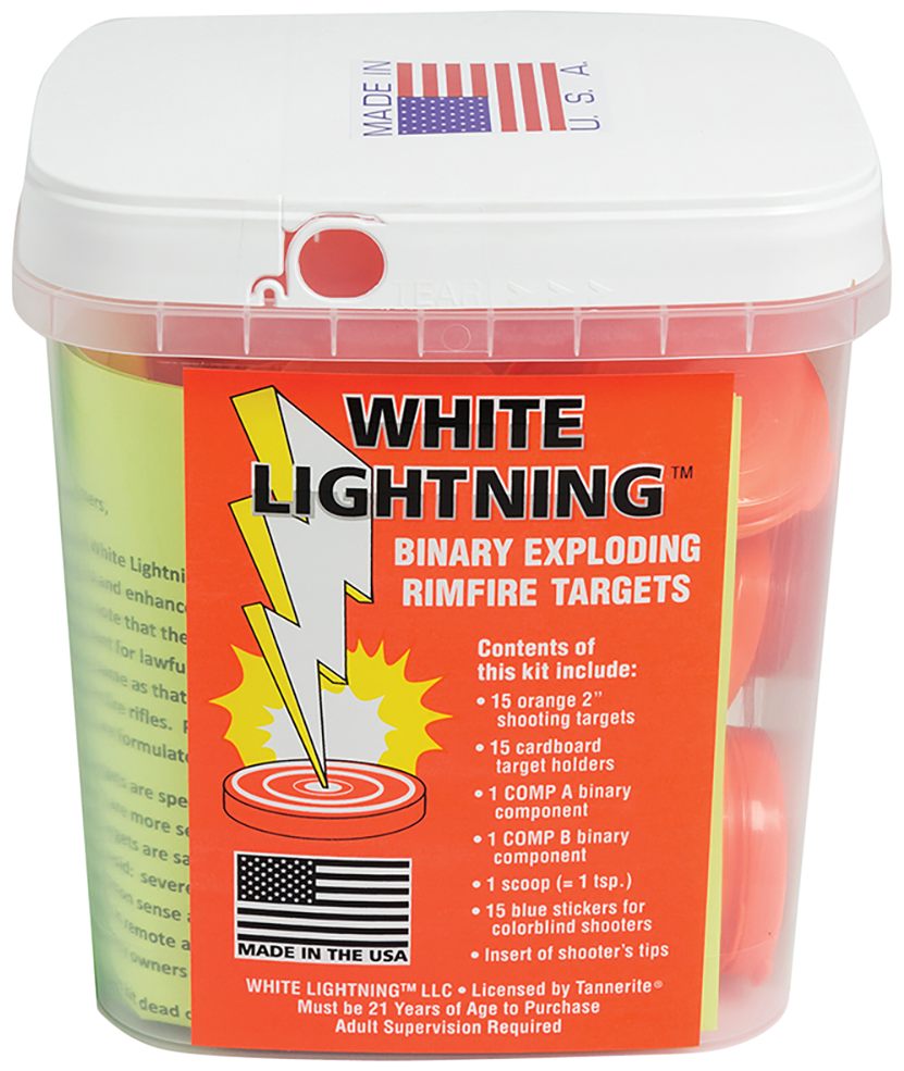 Tannerite WLK White Lightning Impact Enhancement Explosion Vapor Rimfire Ri