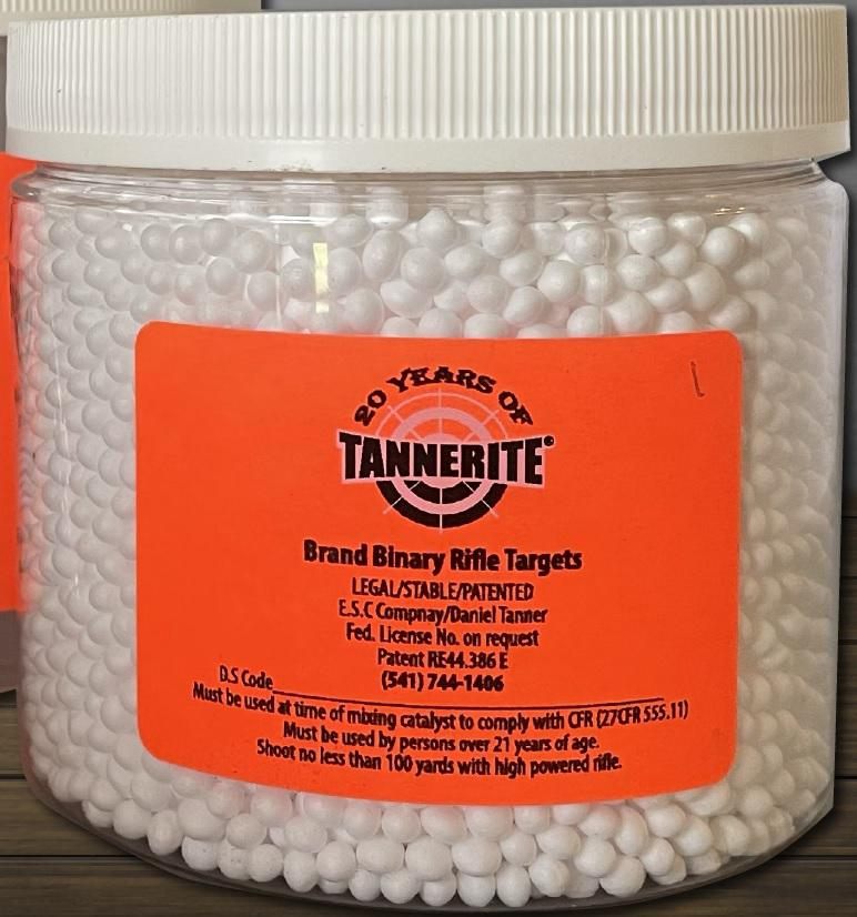 TANNERITE 1 LB EXPLODING TARGET (SINGLE) (REQUIRES 2000FPS OR FASTER)