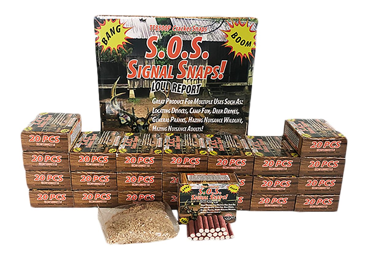 Tannerite Sports Sos Signal Snaps Counter Display (impact Firecracker) (24