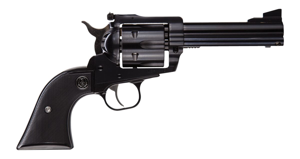 Ruger 0405 Blackhawk 41 Rem Mag 6rd 4.63in Blued Alloy Steel Barrel Checker