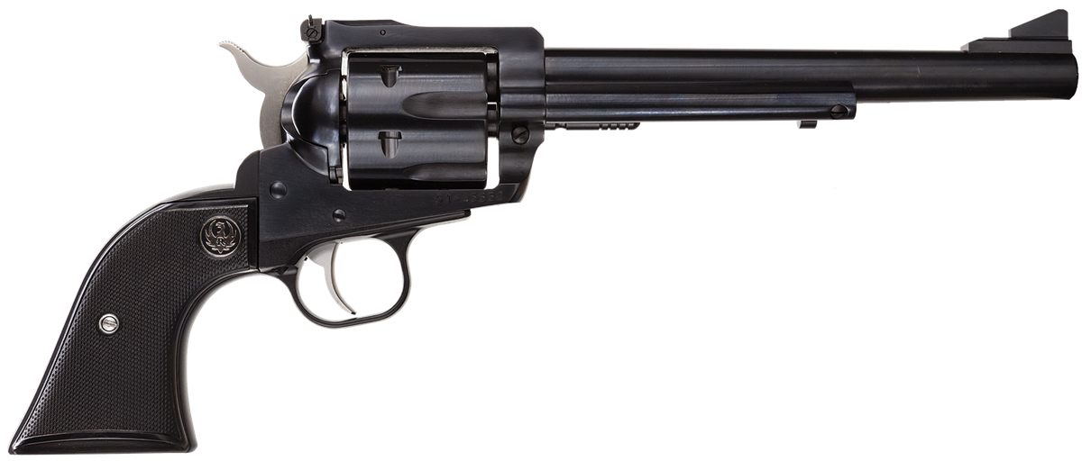 Ruger 0505 Blackhawk 30 Carbine 6 7.50in Blued Alloy Steel, Cylinder Rubber