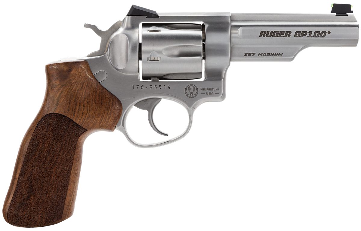 Ruger 1754 GP100 Match Champion Medium 357 Mag 6rd 4.20in Satin Stainless S