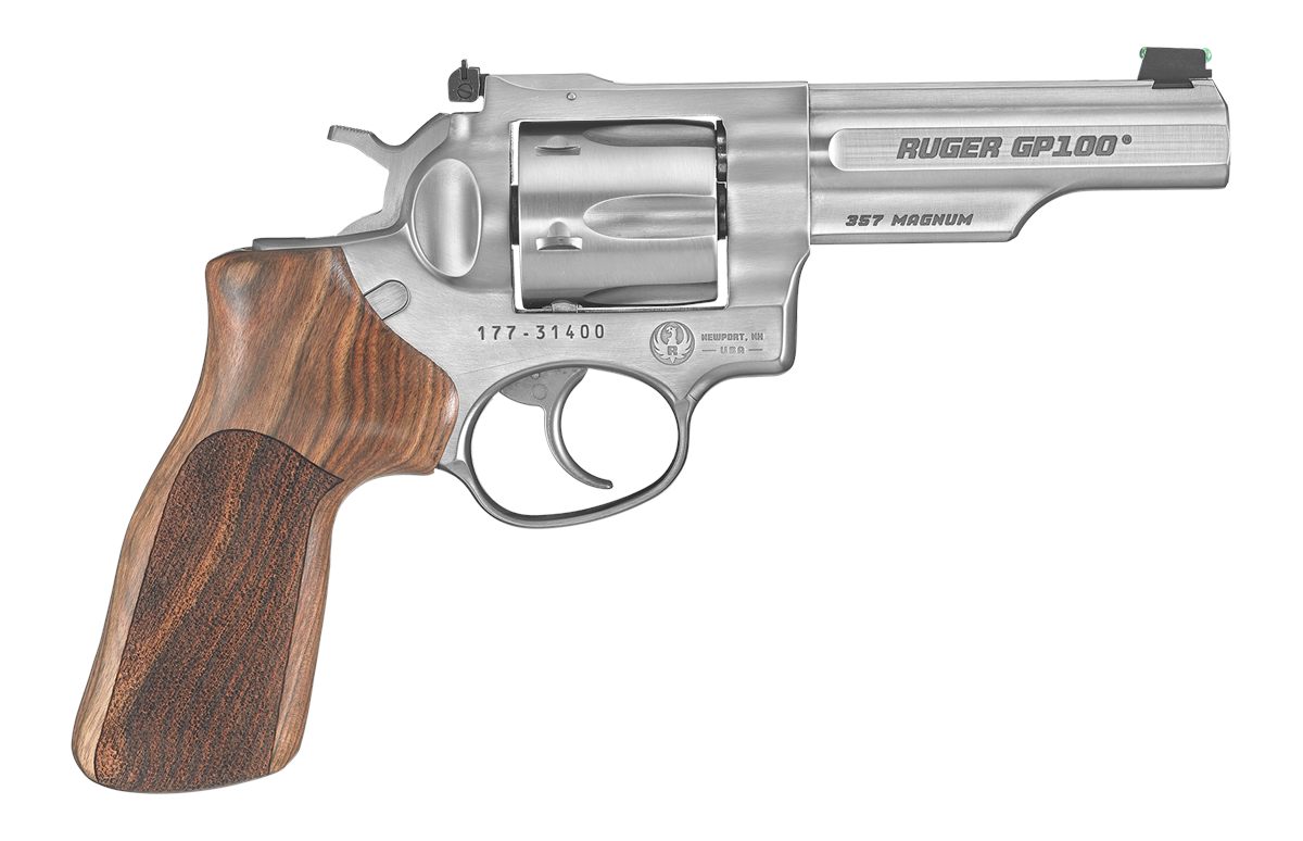 Ruger 1755 GP100 Match Champion Medium 357 Mag 6rd 4.20in Satin Stainless S
