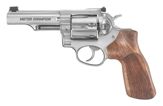 Ruger 1755 GP100 Match Champion Medium 357 Mag 6rd 4.20in Satin Stainless S view 3