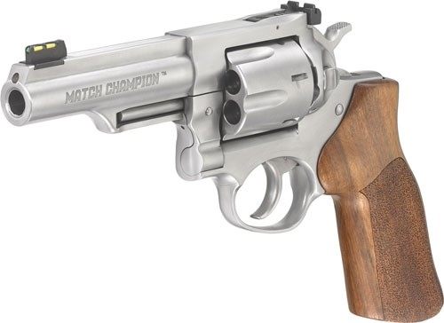 Ruger 1775 GP100 Match Champion 10mm Auto 6rd 4.20in Satin Stainless Half-L view 2