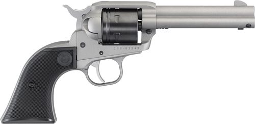 Ruger 2003 Wrangler 22 LR 6 Shot 4.62in Silver Cerakote, Cerkoate Aluminum view 2