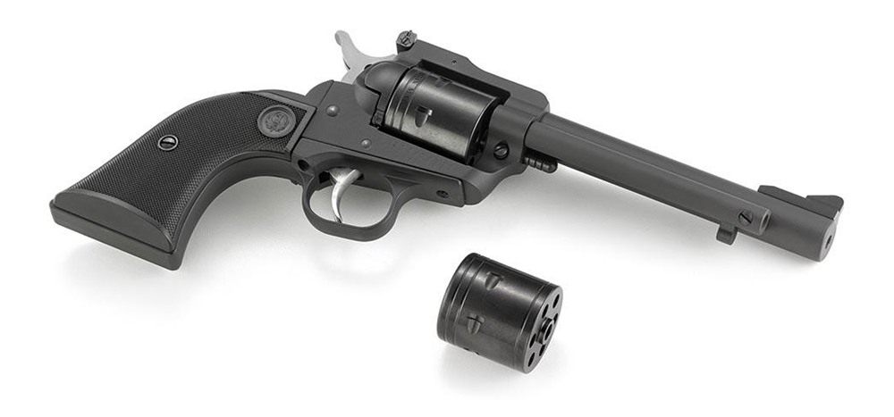 Ruger 2032 Super Wrangler 22 LR/22 WMR 6 Shot 5.50in Black Cerakote Steel B view 3