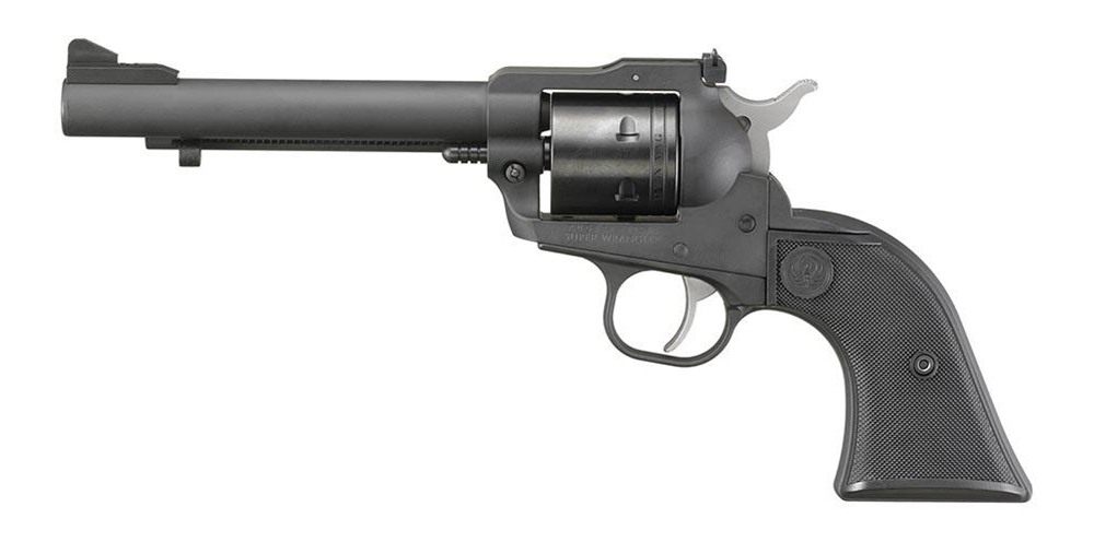 Ruger 2032 Super Wrangler 22 LR/22 WMR 6 Shot 5.50in Black Cerakote Steel B view 4