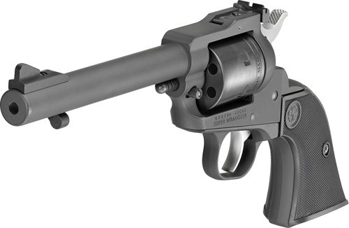 Ruger 2032 Super Wrangler 22 LR/22 WMR 6 Shot 5.50in Black Cerakote Steel B view 6