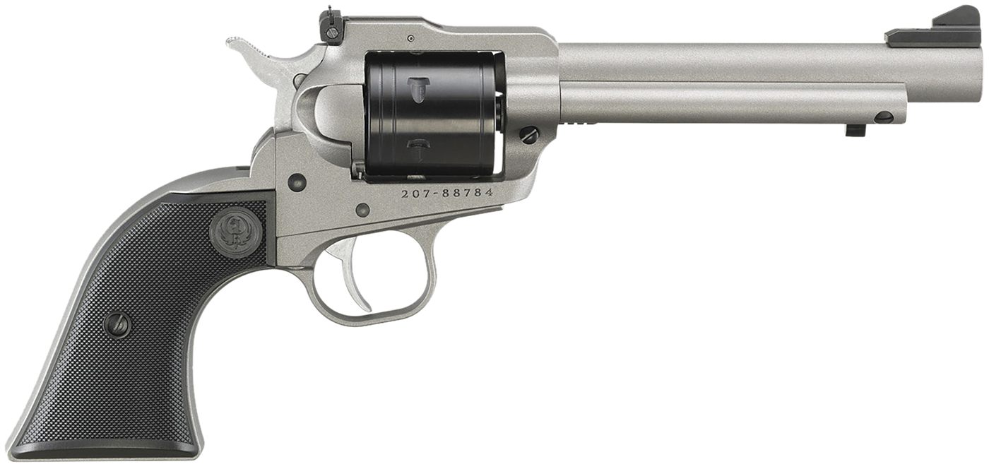 Ruger 2033 Super Wrangler 22 LR/22 WMR 6 Shot 5.50in Silver Cerakote Steel view 2