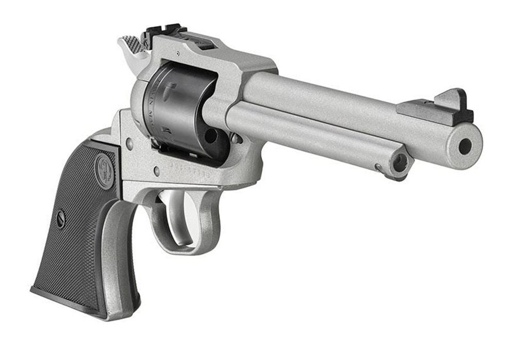Ruger 2033 Super Wrangler 22 LR/22 WMR 6 Shot 5.50in Silver Cerakote Steel view 6