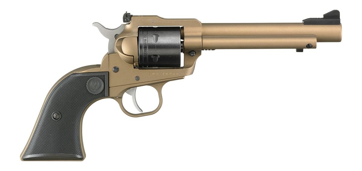 Ruger 2034 Super Wrangler 22 LR/22 WMR 6 Shot 5.50in Bronze Cerakote Steel