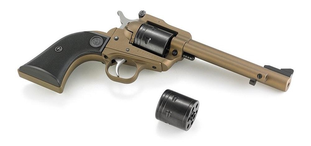 Ruger 2034 Super Wrangler 22 LR/22 WMR 6 Shot 5.50in Bronze Cerakote Steel view 3