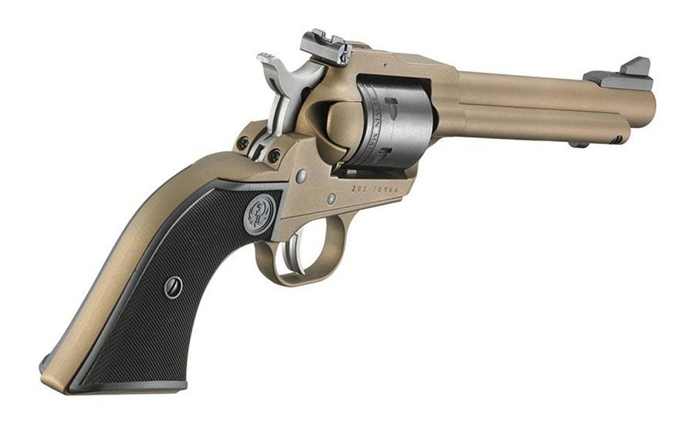 Ruger 2034 Super Wrangler 22 LR/22 WMR 6 Shot 5.50in Bronze Cerakote Steel view 4