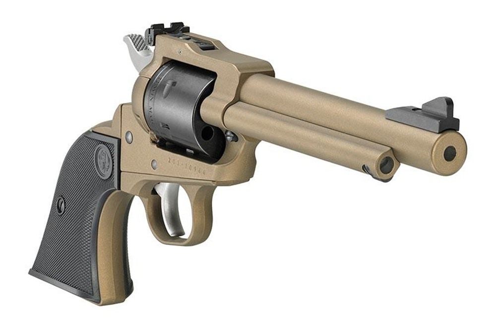 Ruger 2034 Super Wrangler 22 LR/22 WMR 6 Shot 5.50in Bronze Cerakote Steel view 6