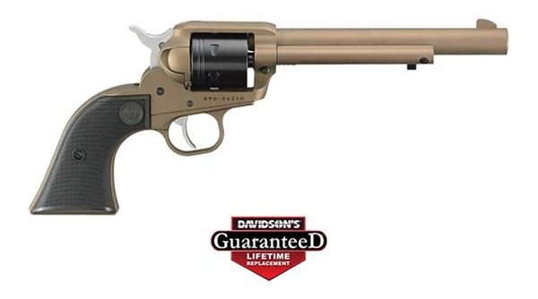 dRUGER WRANGLER 22LR REVOLVER 6.5" BURNT BRONZE 6RD