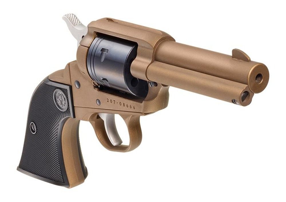 Ruger Wrangler Revolver .22 LR 6rd Capacity 3.75in Barrel Bronze Cerakote A view 4