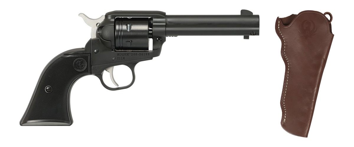 Ruger Wrangler 22LR BLK 4.6in W/Holst