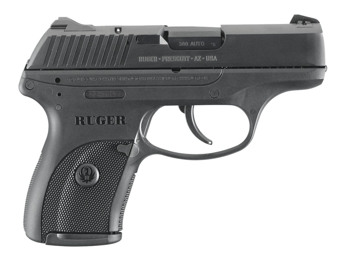 Ruger 3253 LC380 CA Compliant 380 ACP 7+1 3.12in Black Steel Barrel, Oxide