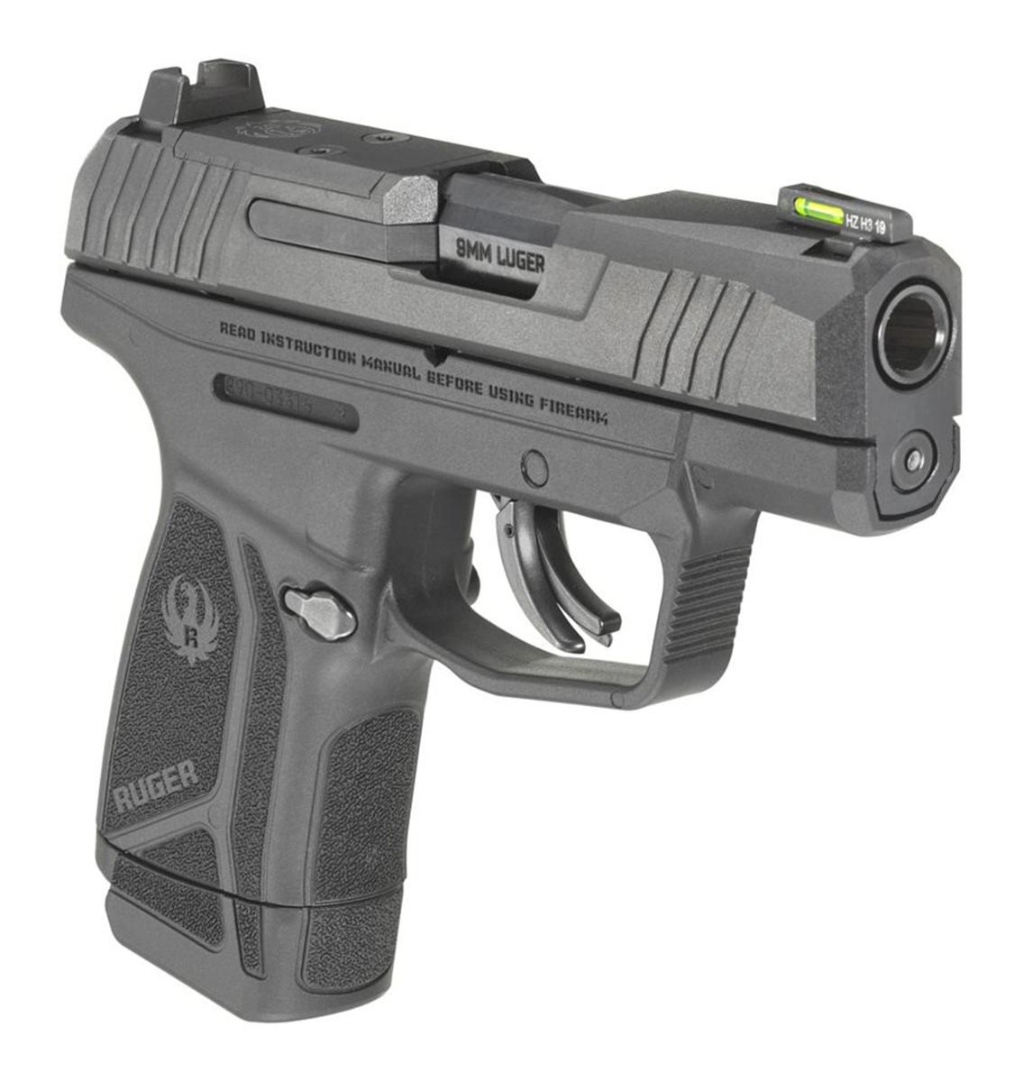 Ruger Max-9 Optic Ready Handgun 9mm Luger 12rd Magazine 3.2in Barrel Fiber view 4