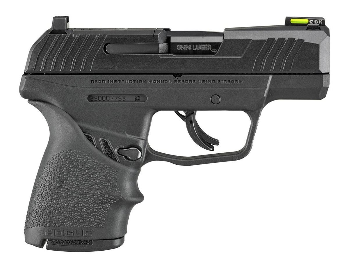 Ruger Max-9 Handgun 9mm Luger 10rd Magazine 3.2in Barrel Black view 2