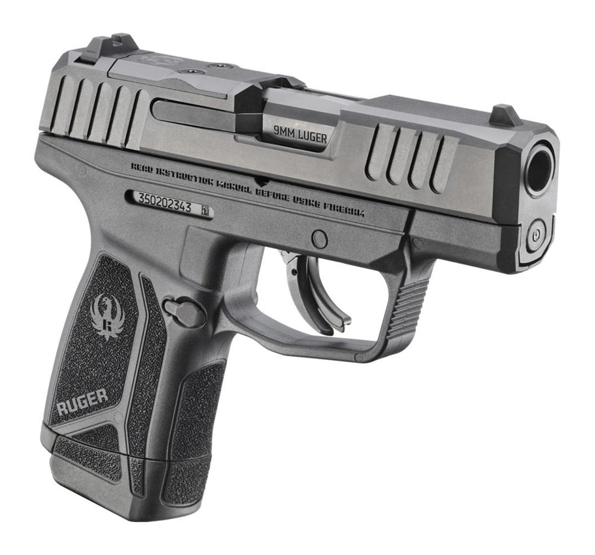 Ruger 3514 Max-9 9mm Luger 12+1 3.20in Black Oxide Alloy Steel Barrel, Opti view 3