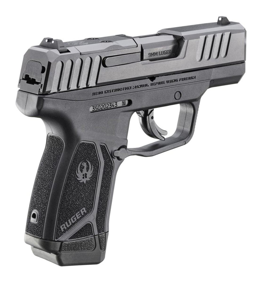 Ruger 3514 Max-9 9mm Luger 12+1 3.20in Black Oxide Alloy Steel Barrel, Opti view 4