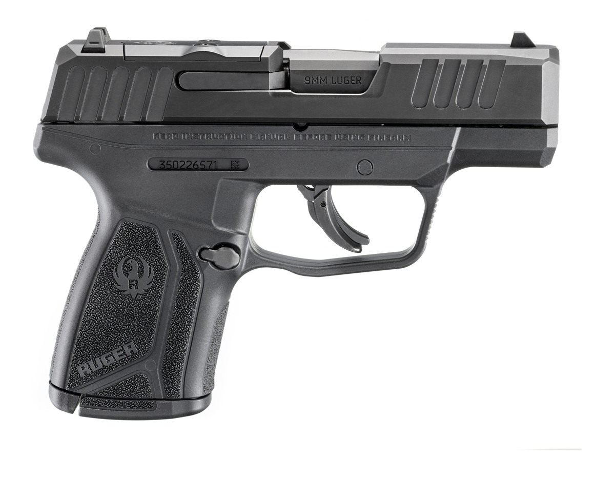 Ruger 3519 Max-9 Compact 9mm Luger 10+1 3.20in Black Nitride Alloy Steel Ba