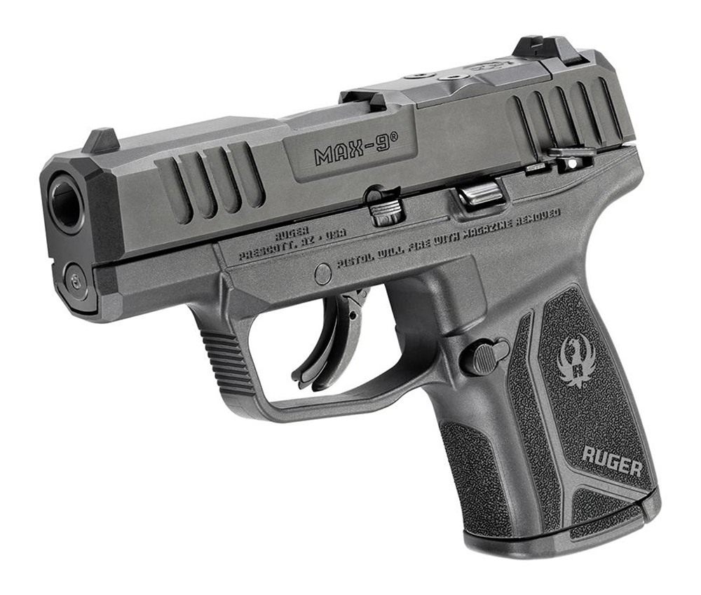 Ruger 3519 Max-9 Compact 9mm Luger 10+1 3.20in Black Nitride Alloy Steel Ba view 3