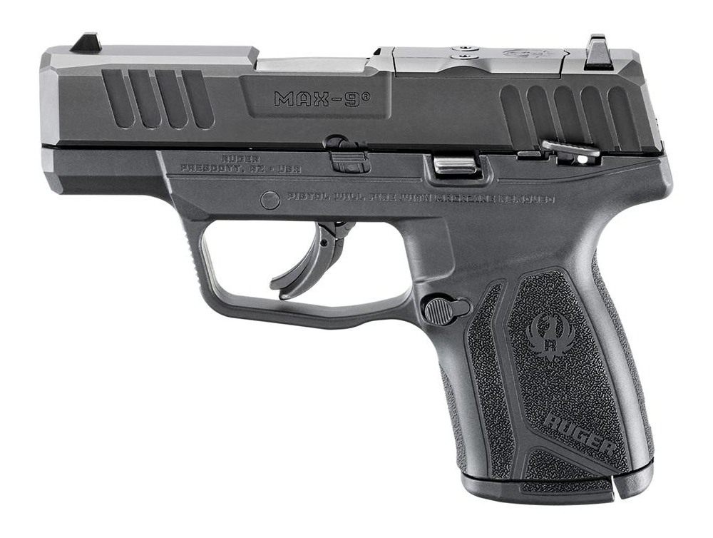 Ruger 3519 Max-9 Compact 9mm Luger 10+1 3.20in Black Nitride Alloy Steel Ba view 5