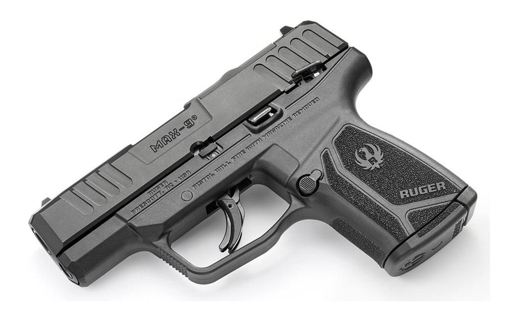 Ruger 3519 Max-9 Compact 9mm Luger 10+1 3.20in Black Nitride Alloy Steel Ba view 6