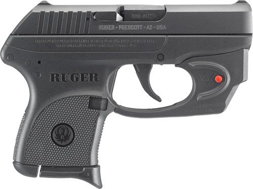 Ruger 3752 LCP w/Laser 380 ACP 6+1 2.75in Black Steel Barrel, Oxide Serrate view 3